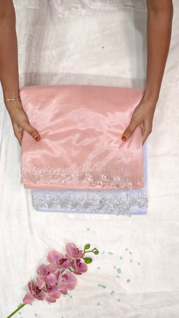 Ethereal Elegance Shimmer Net Dupatta