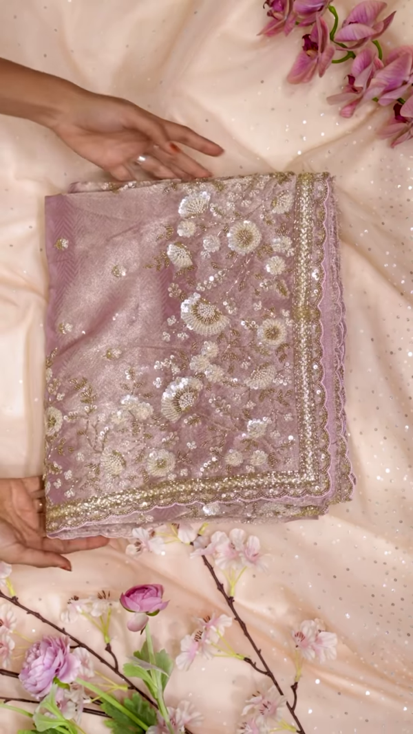 79.png Luxe Bloom Hand-Embroidered Net Dupatta