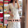 8002-4.png Citrus Bloom: Embroidered Lime Green Kurti & Palazzo Set