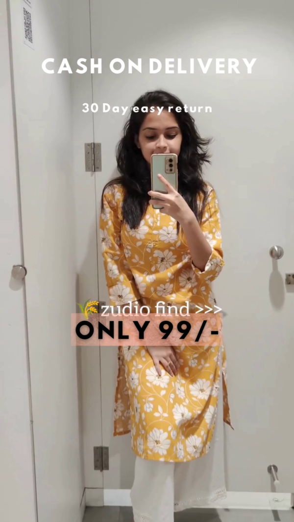 8023-4.png Terracotta Tribal: Geometric Printed Button-Down Kurta
