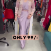 8025-2.png Lavender Luxe: Modern Pre-Stitched Saree with Embroidered Jacket & Belt Set