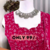 Rani Grace: Chikankari & Mirror-Work Lehenga Choli Set